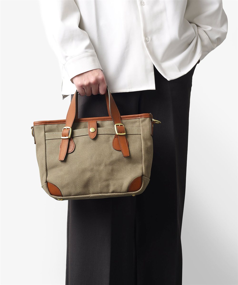 シルバーレイククラブ ヘリンボーン ドライビングトートバッグ 26cm