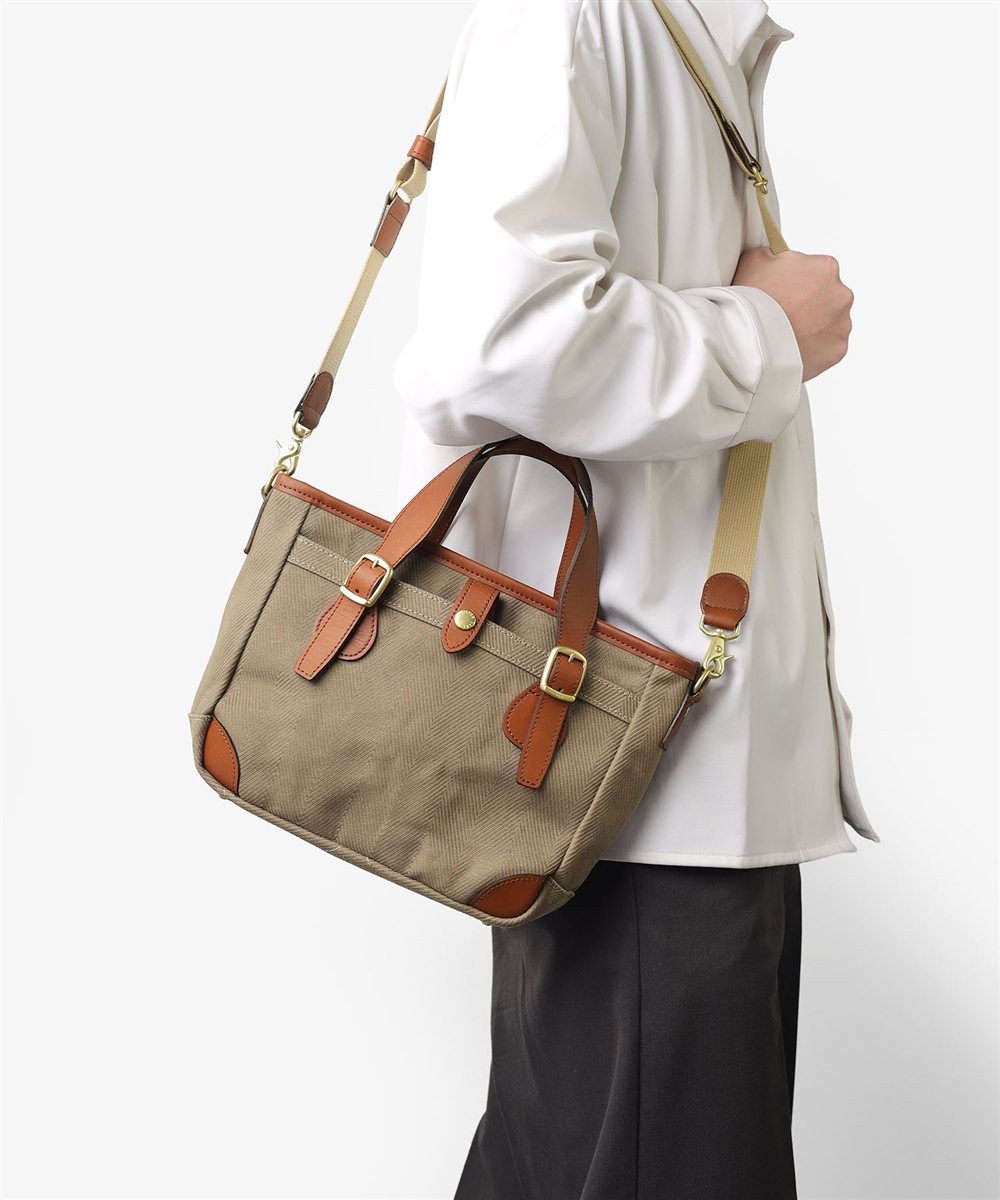 シルバーレイククラブ ヘリンボーン ドライビングトートバッグ 26cm