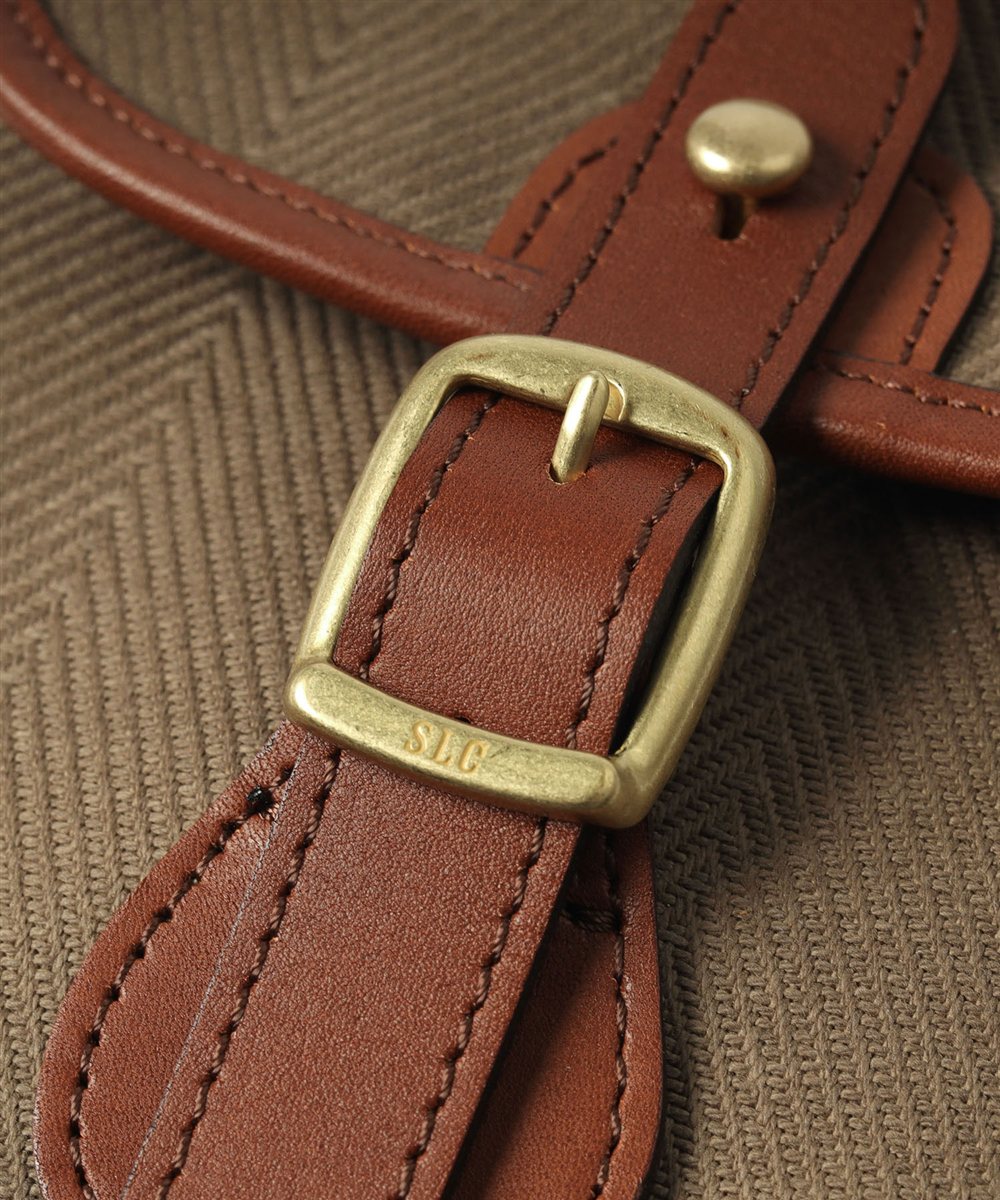 シルバーレイククラブ ヘリンボーン ワンショルダーバッグ 17cm