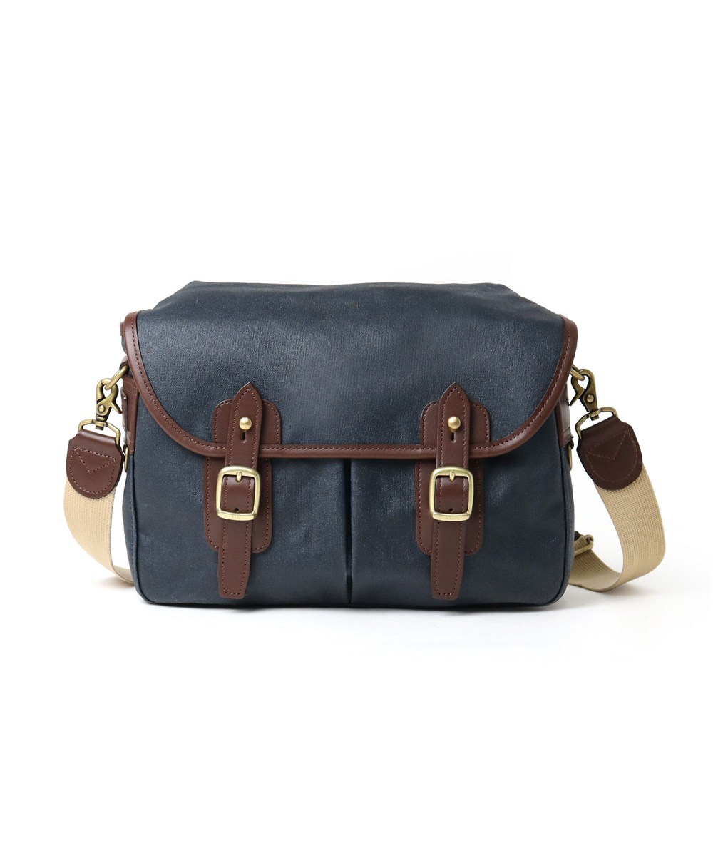 シルバーレイククラブ オイルパラフィン帆布 ショルダーバッグ 30cm