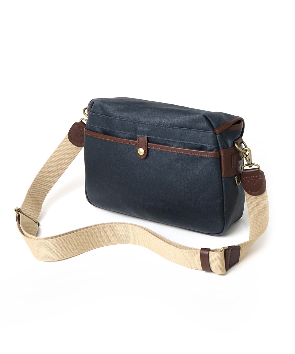 シルバーレイククラブ オイルパラフィン帆布 ショルダーバッグ 30cm