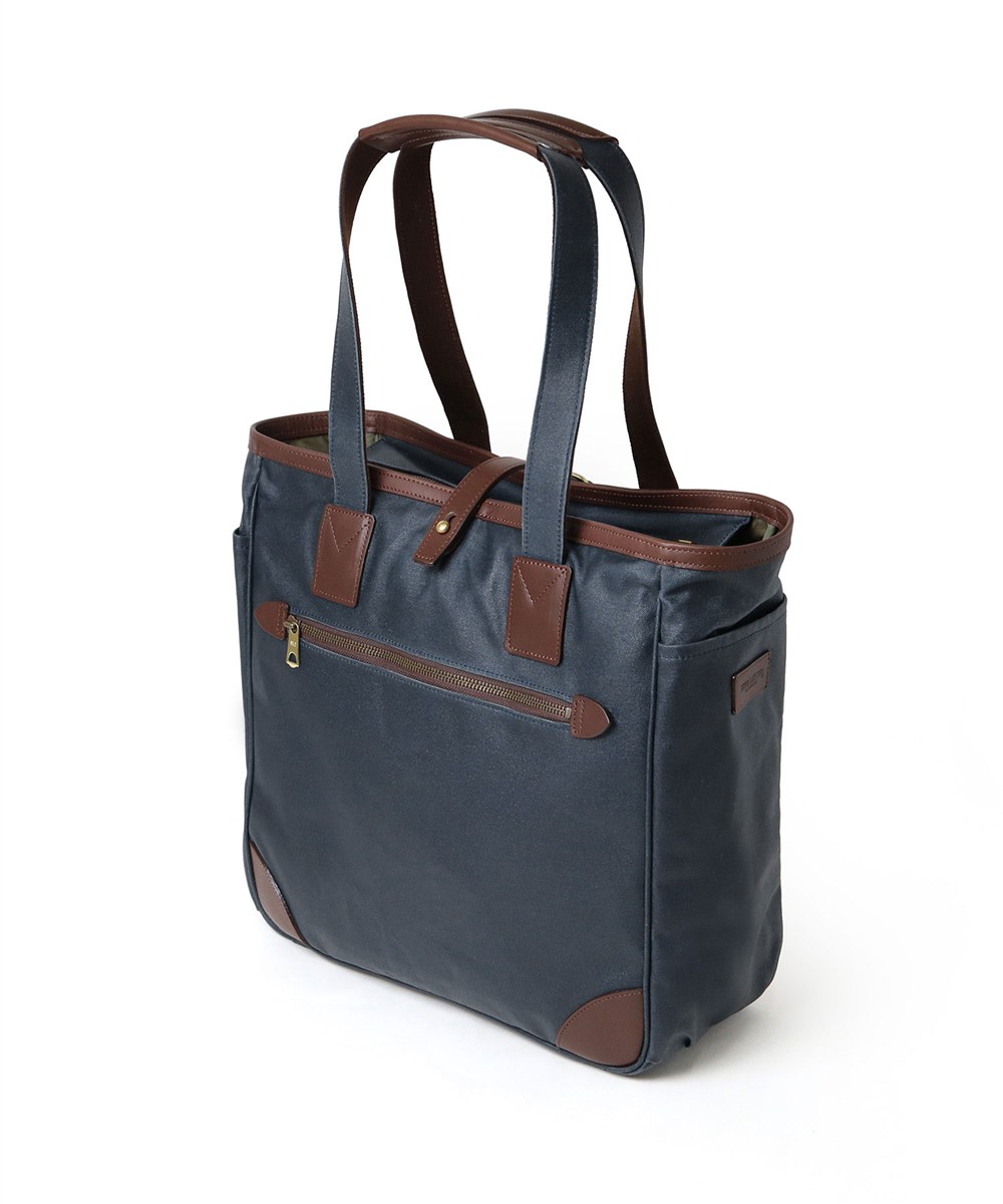 シルバーレイククラブ オイルパラフィン帆布 トートバッグ B4