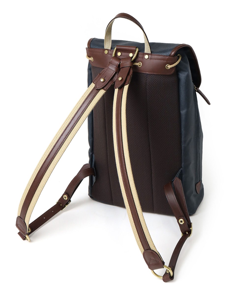 シルバーレイククラブ オイルパラフィン帆布 リュック B4