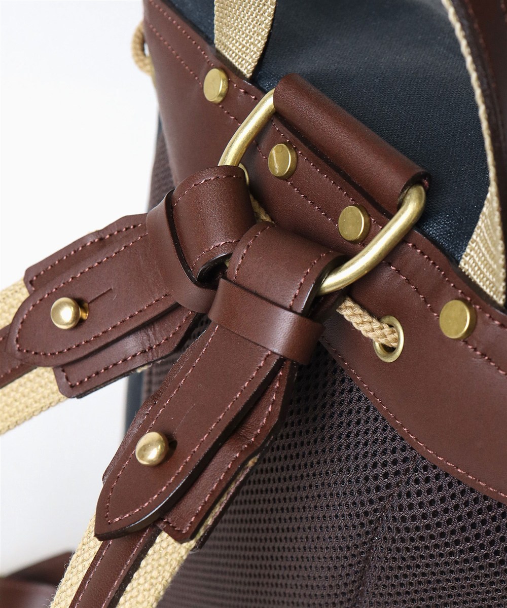 シルバーレイククラブ オイルパラフィン帆布 リュック B4