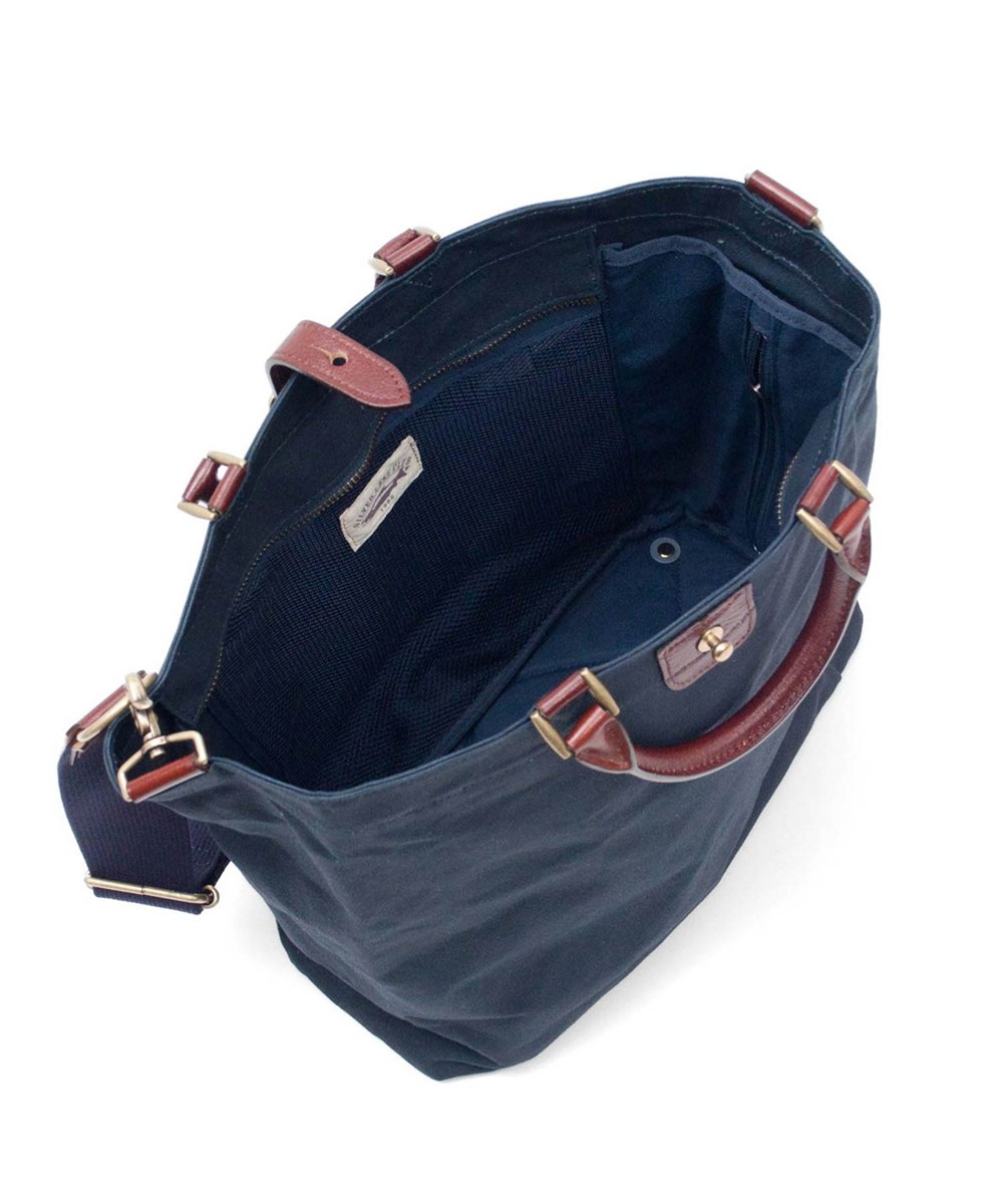 シルバーレイククラブ 9号帆布ネイビー トートバッグ A4