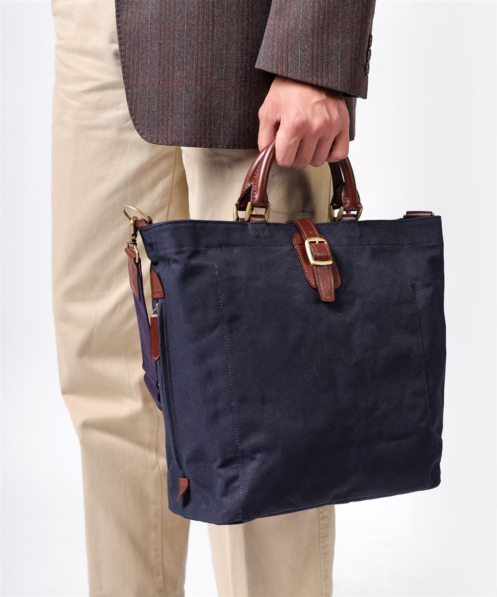 シルバーレイククラブ 9号帆布ネイビー トートバッグ A4