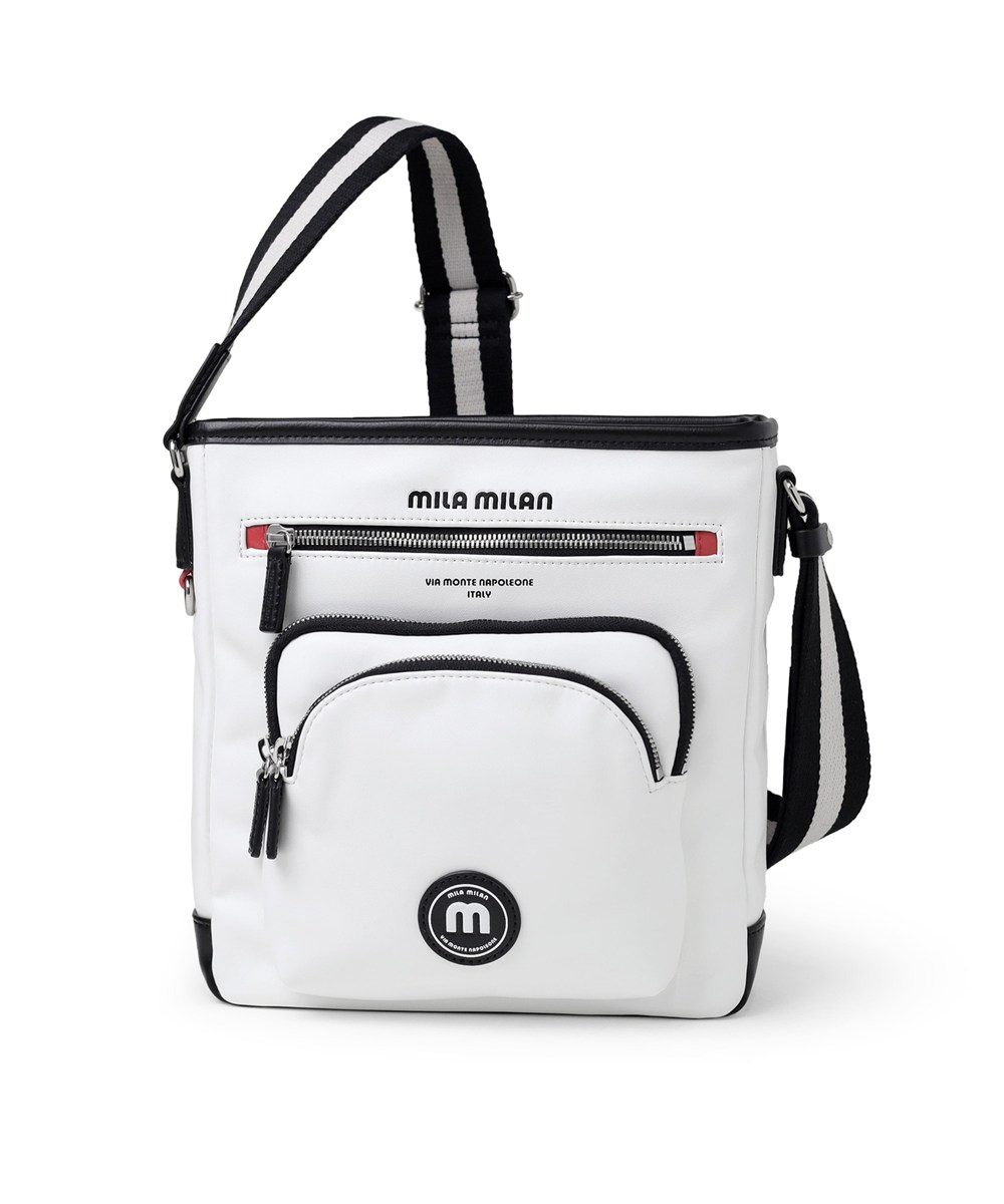 ミラ・ミラン ロッソ ショルダーバッグ B5