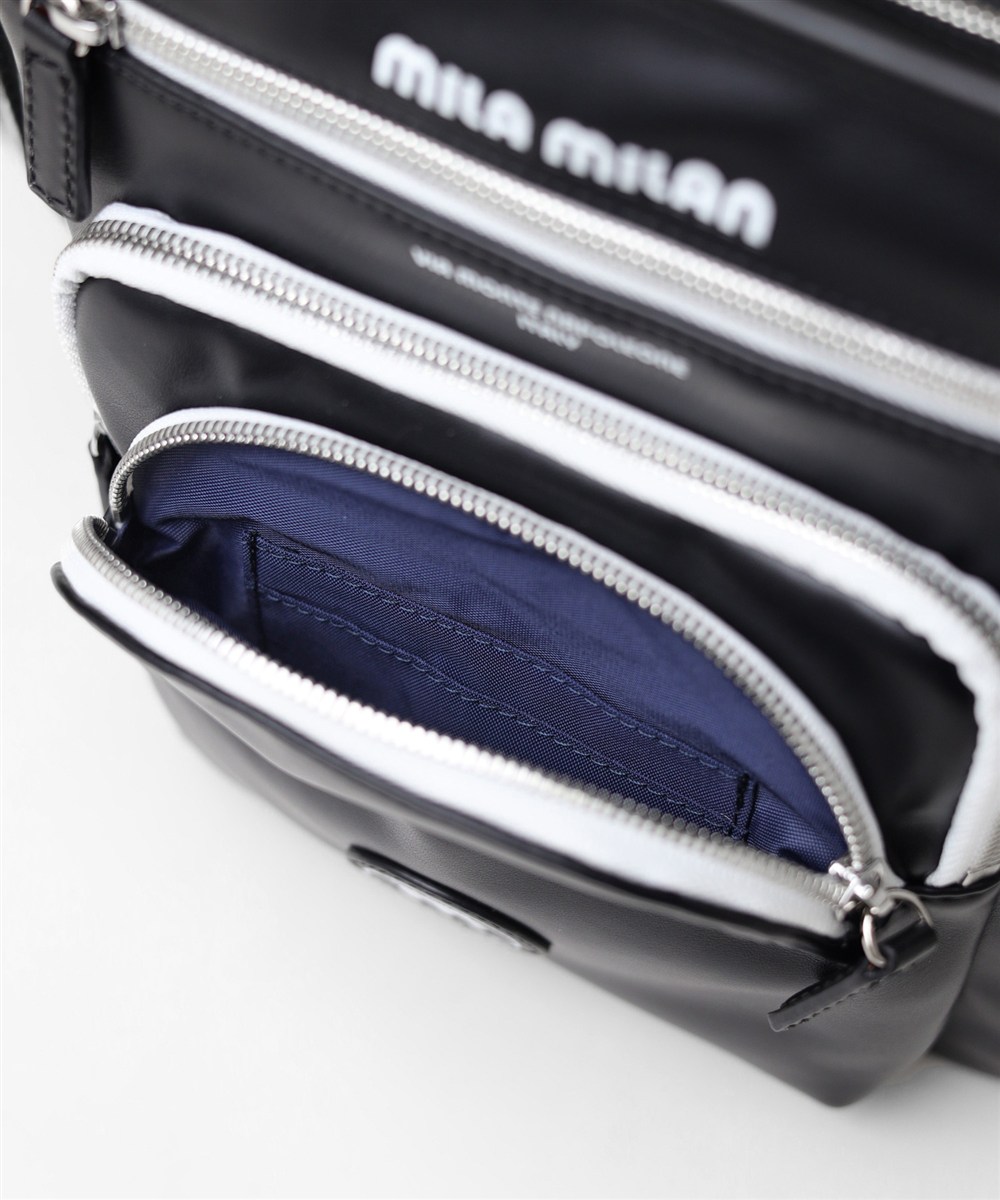 ミラ・ミラン ロッソ ショルダーバッグ B5