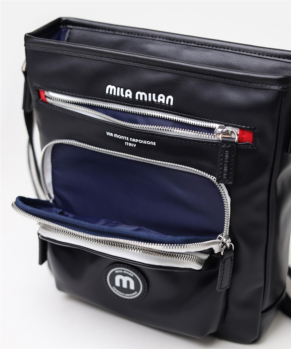 ミラ・ミラン ロッソ ショルダーバッグ B5