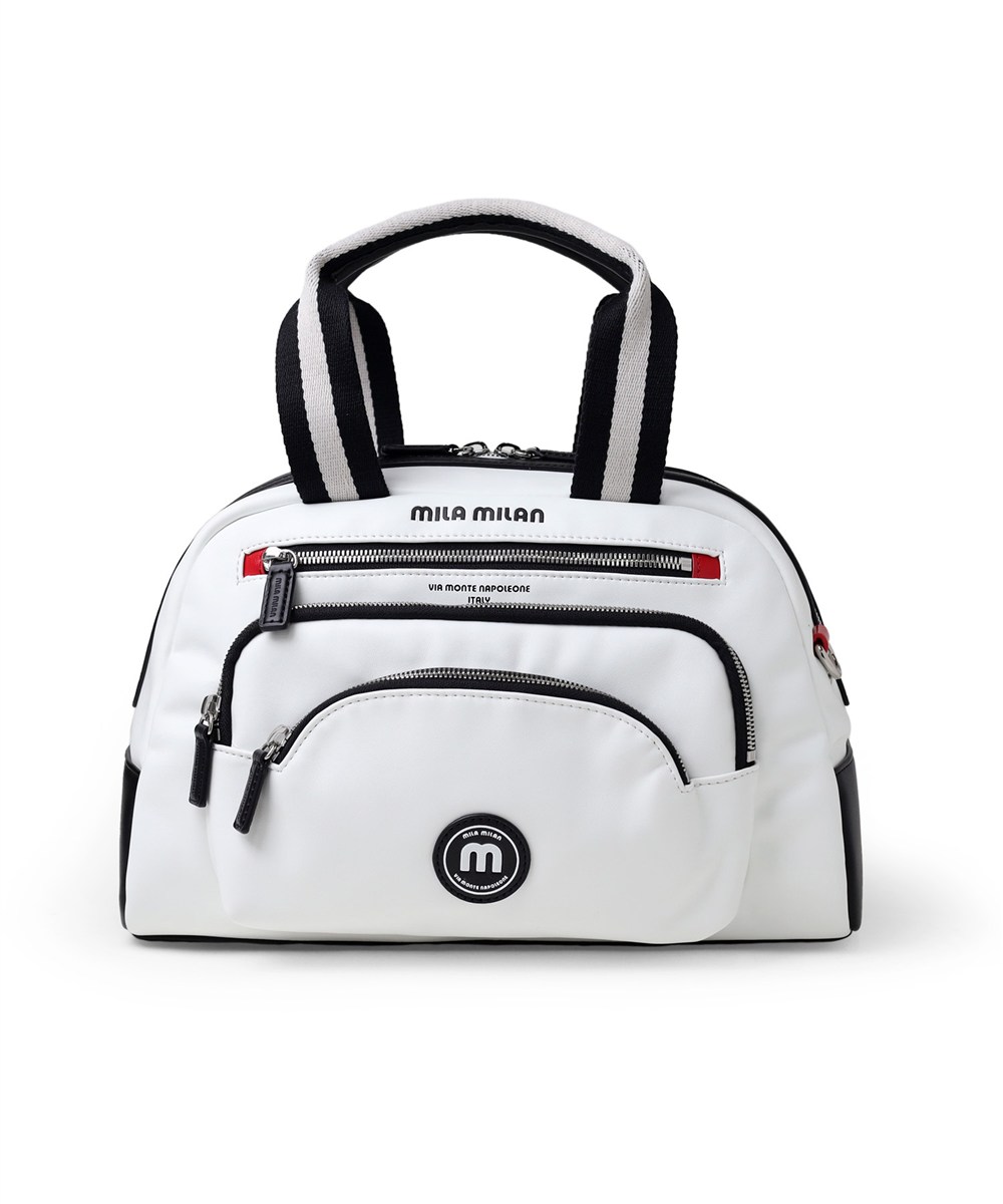 ミラ・ミラン ロッソ ミニボストンバッグ