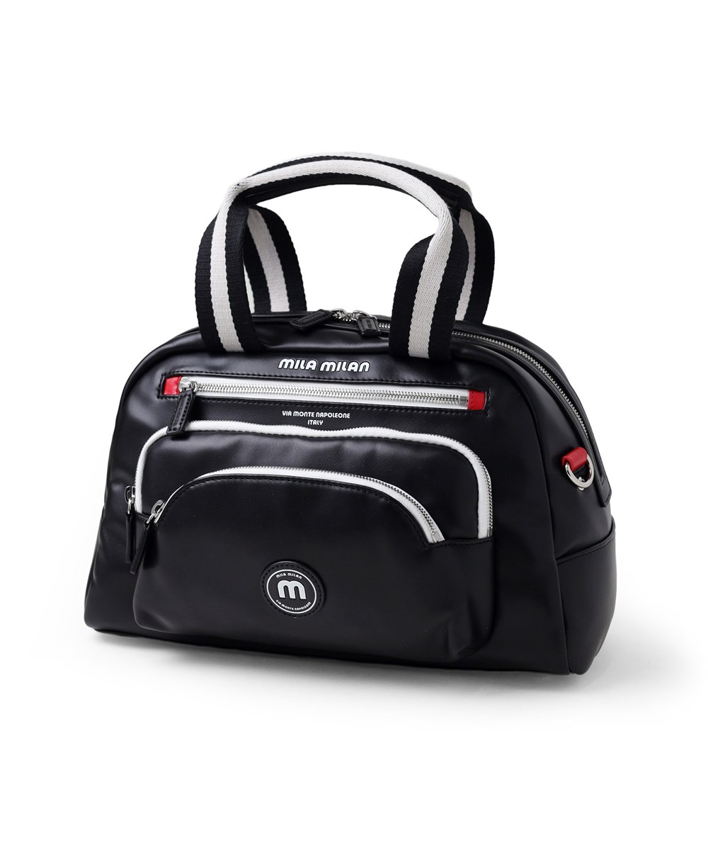 ミラ・ミラン ロッソ ミニボストンバッグ