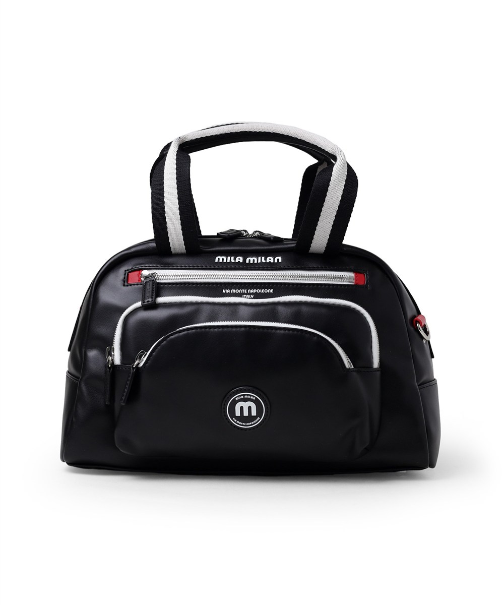 ミラ・ミラン ロッソ ミニボストンバッグ