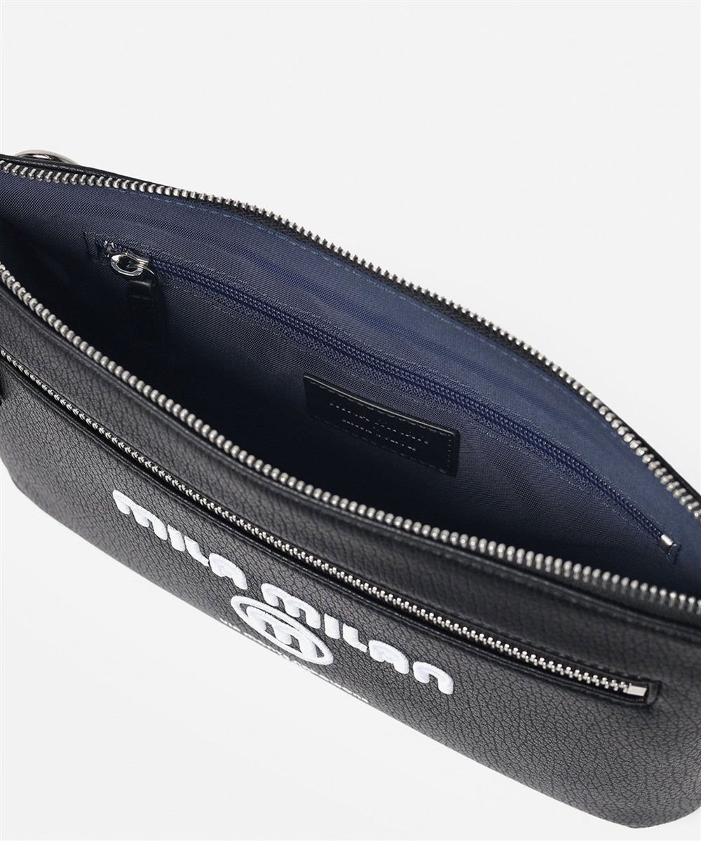 ミラ・ミラン ププリエ クラッチバッグ兼用ショルダーバッグ B5 2WAY