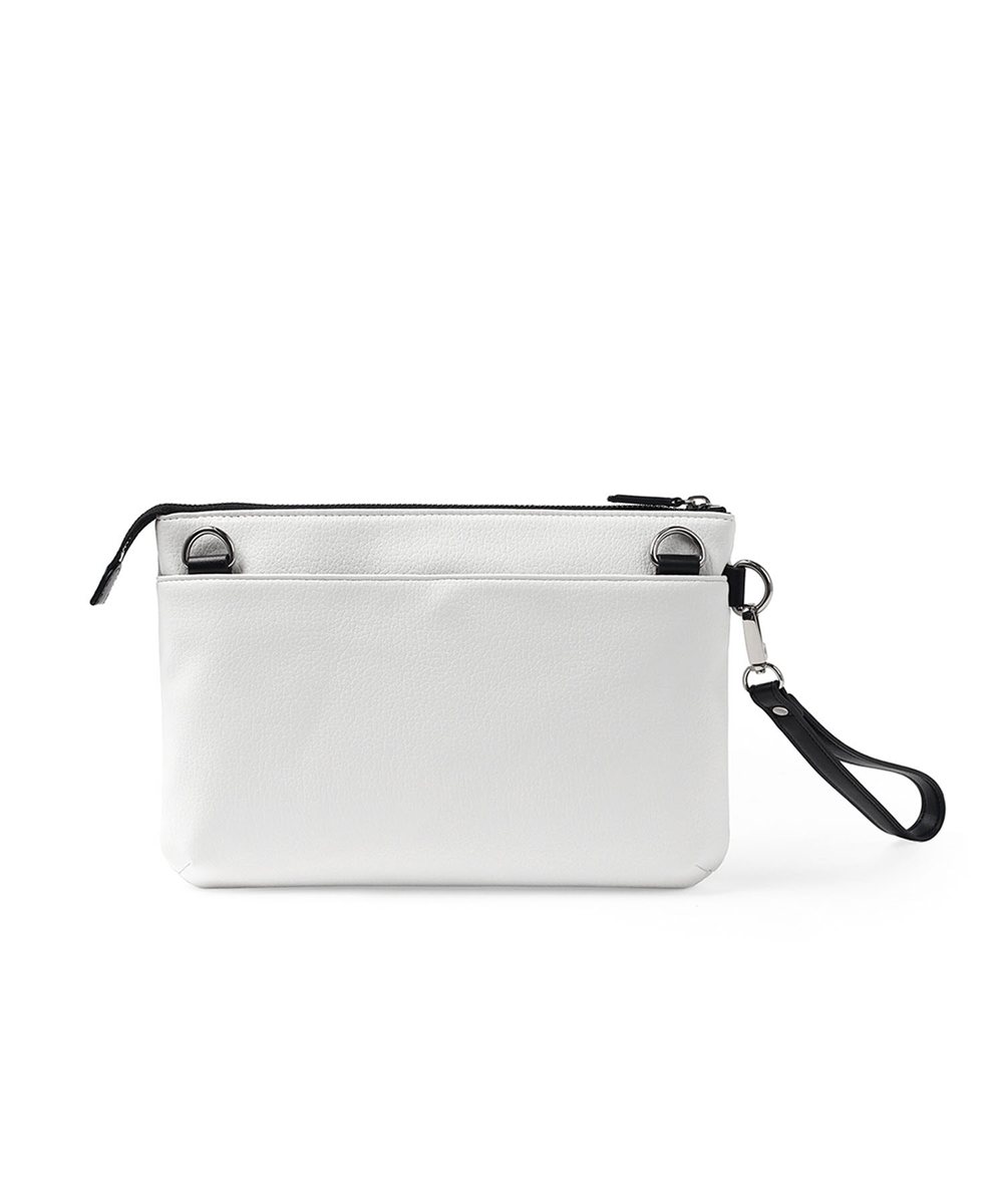 ミラ・ミラン ププリエ クラッチバッグ兼用ショルダーバッグ B5 2WAY