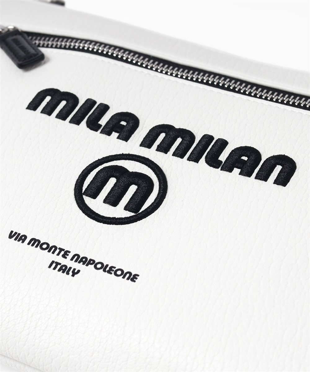 ミラ・ミラン ププリエ クラッチバッグ兼用ショルダーバッグ B5 2WAY