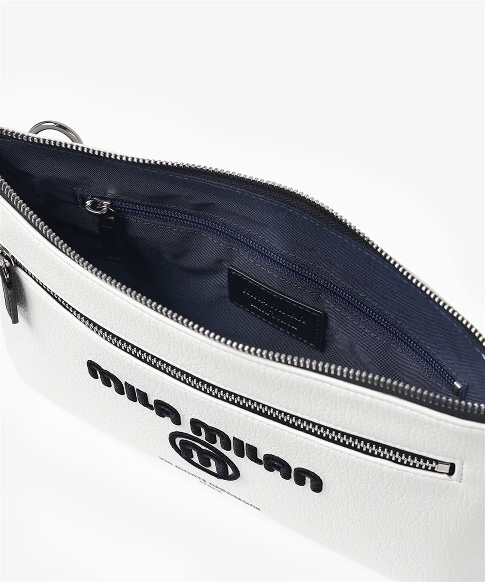 ミラ・ミラン ププリエ クラッチバッグ兼用ショルダーバッグ B5 2WAY