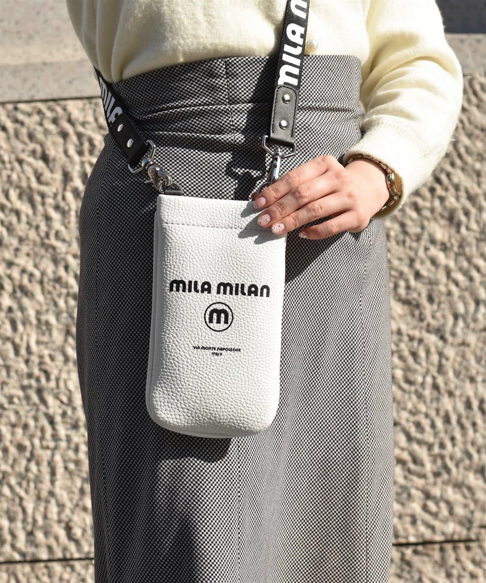 ミラ・ミラン コルソ スマホショルダーバッグ