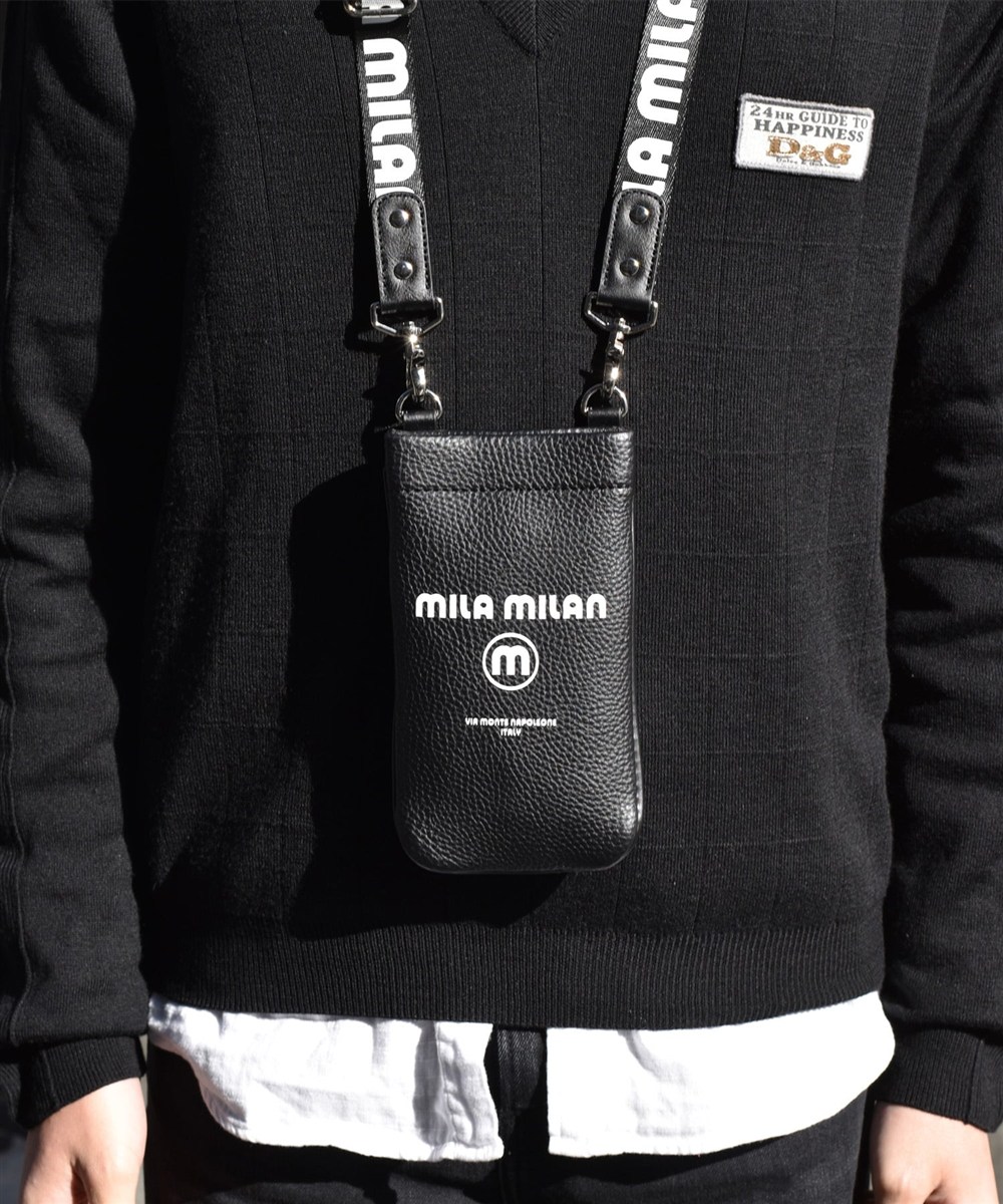 ミラ・ミラン コルソ スマホショルダーバッグ