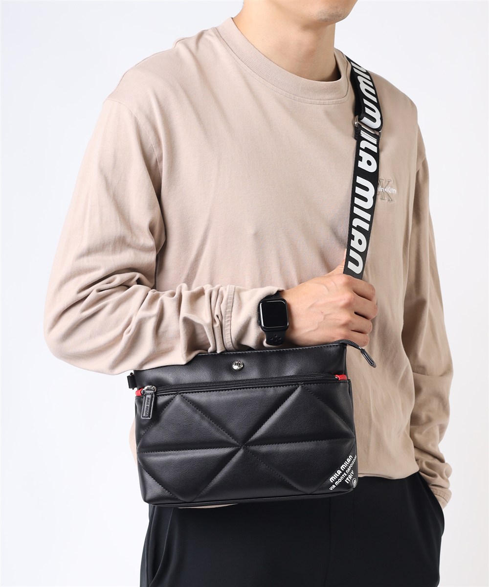 ミラ・ミラン テトラ クラッチ兼用 ショルダーバッグ