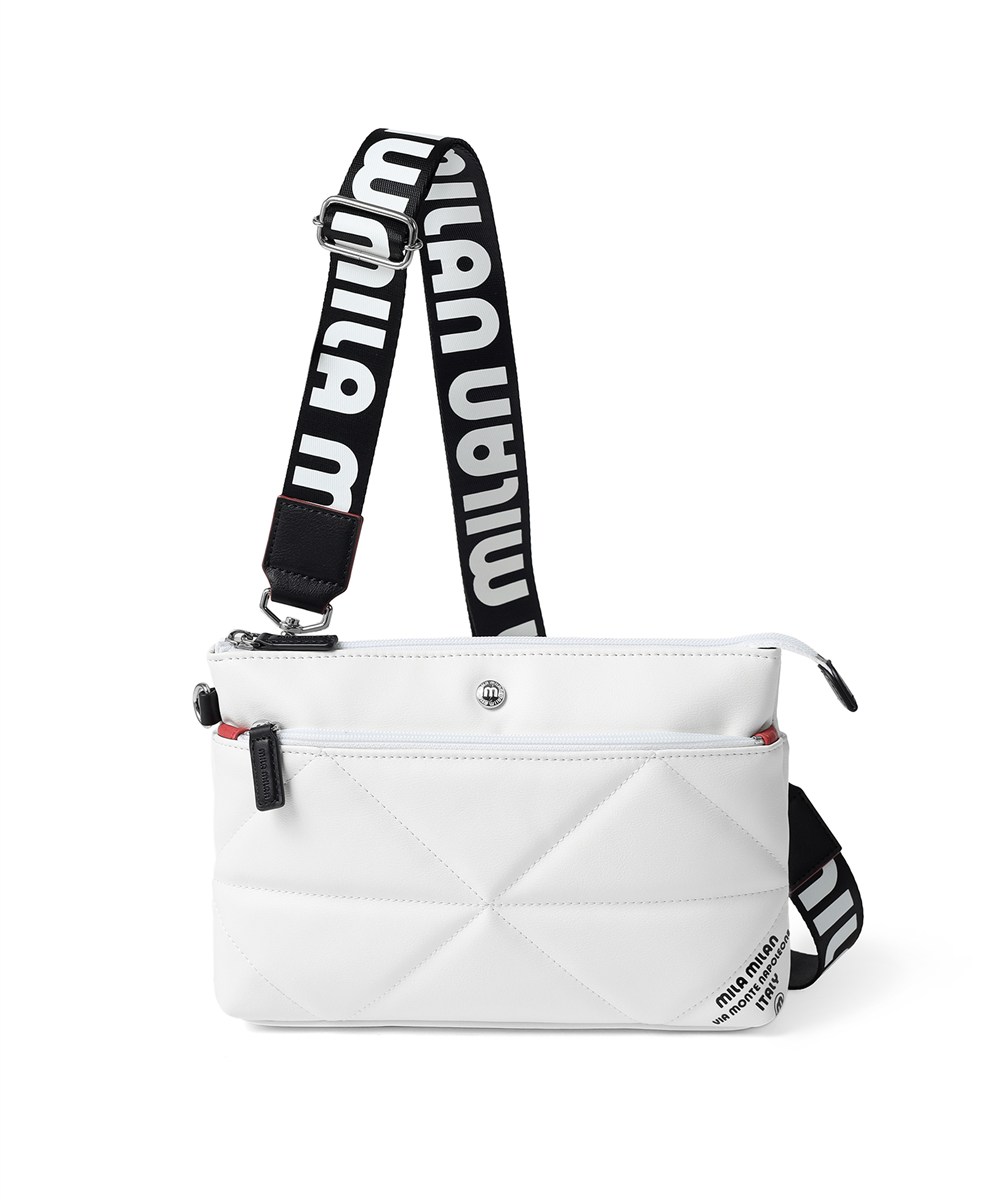 ミラ・ミラン テトラ クラッチ兼用 ショルダーバッグ