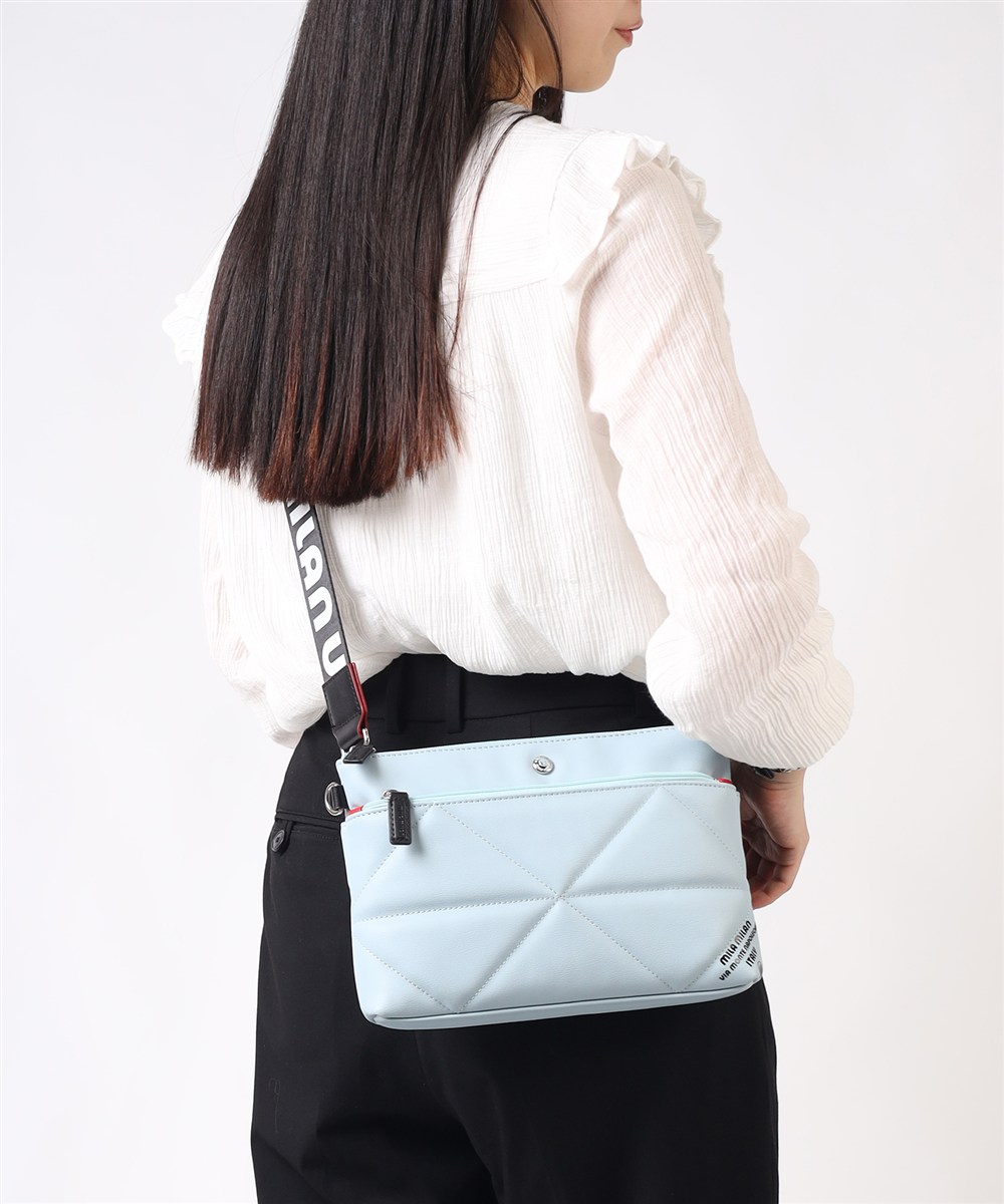 ミラ・ミラン テトラ クラッチ兼用 ショルダーバッグ