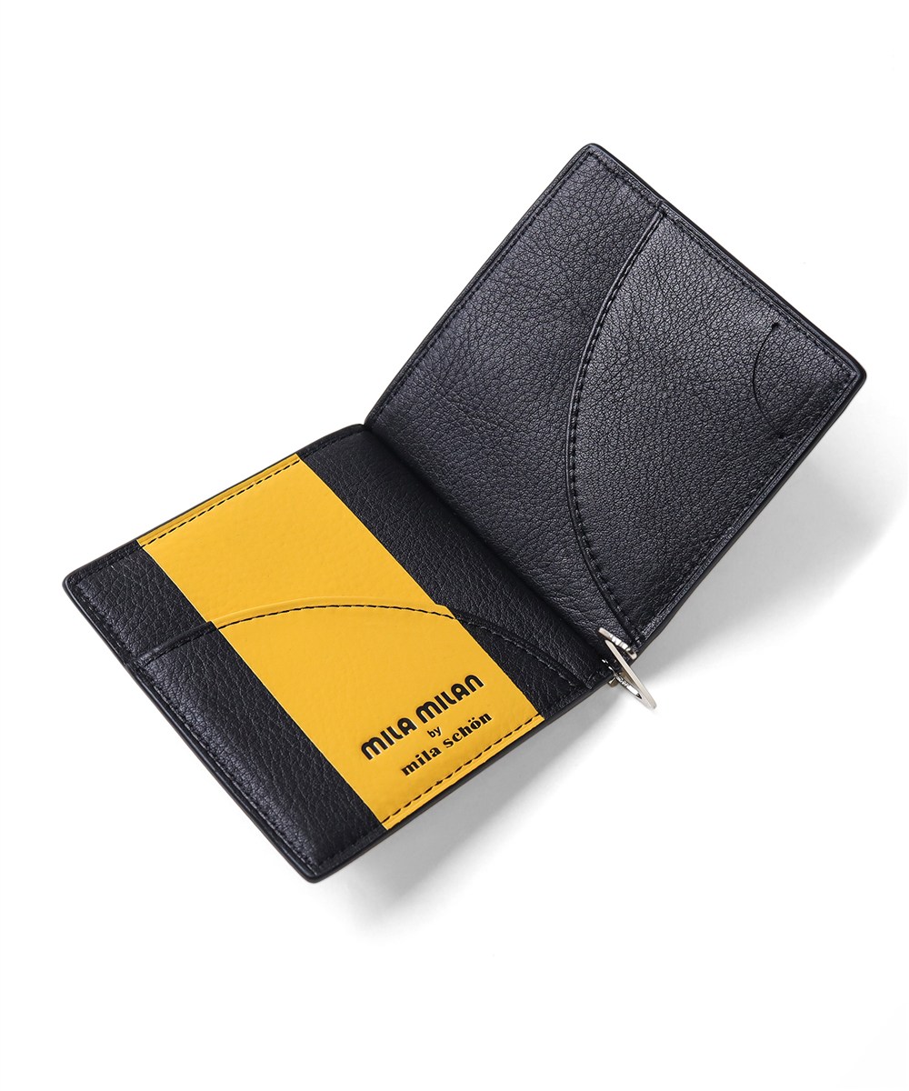 ミラ・ミラン コパー 二つ折り財布 札ばさみ