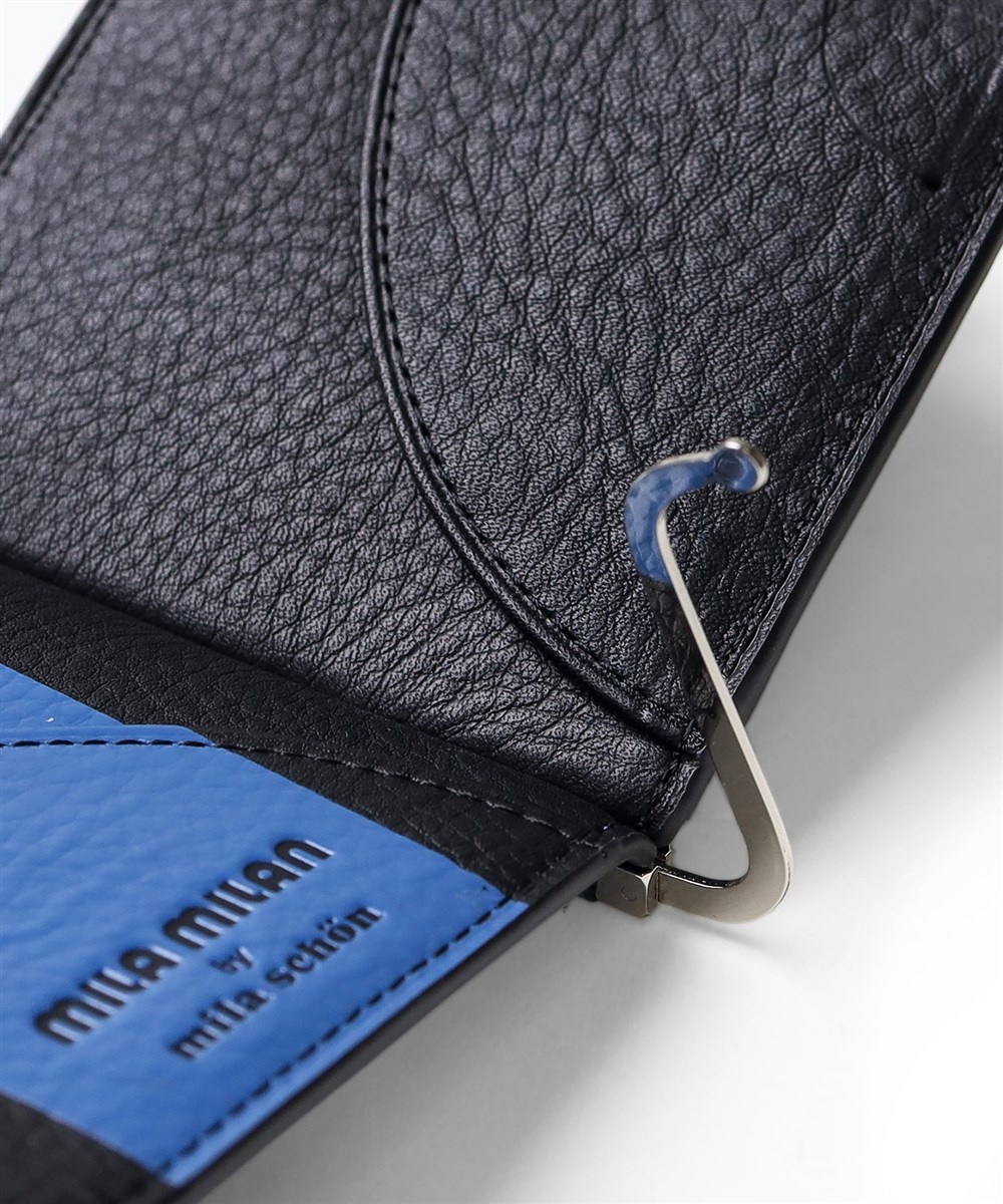 ミラ・ミラン コパー 二つ折り財布 札ばさみ