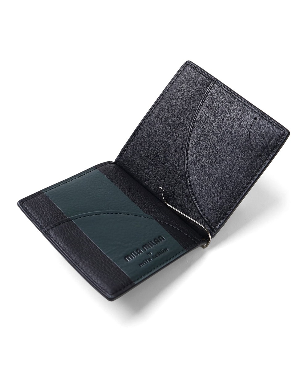 ミラ・ミラン コパー 二つ折り財布 札ばさみ