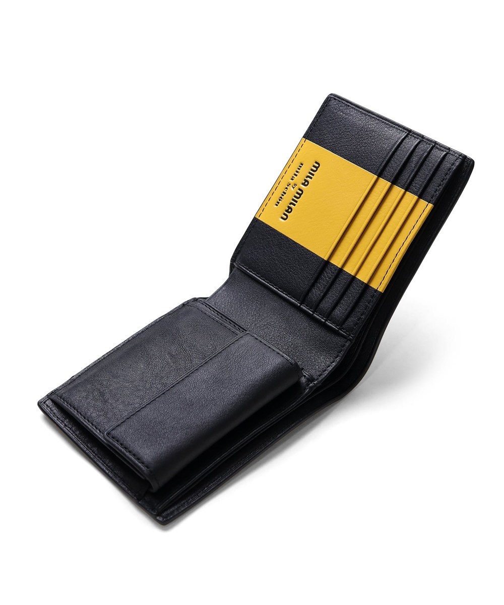 ミラ・ミラン コパー 二つ折り財布 カード段4