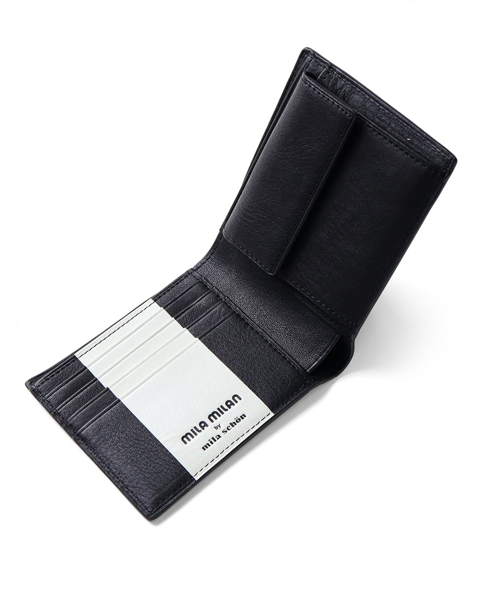 ミラ・ミラン コパー 二つ折り財布 カード段4