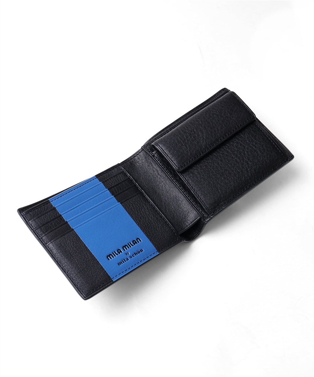 ミラ・ミラン コパー 二つ折り財布 カード段4