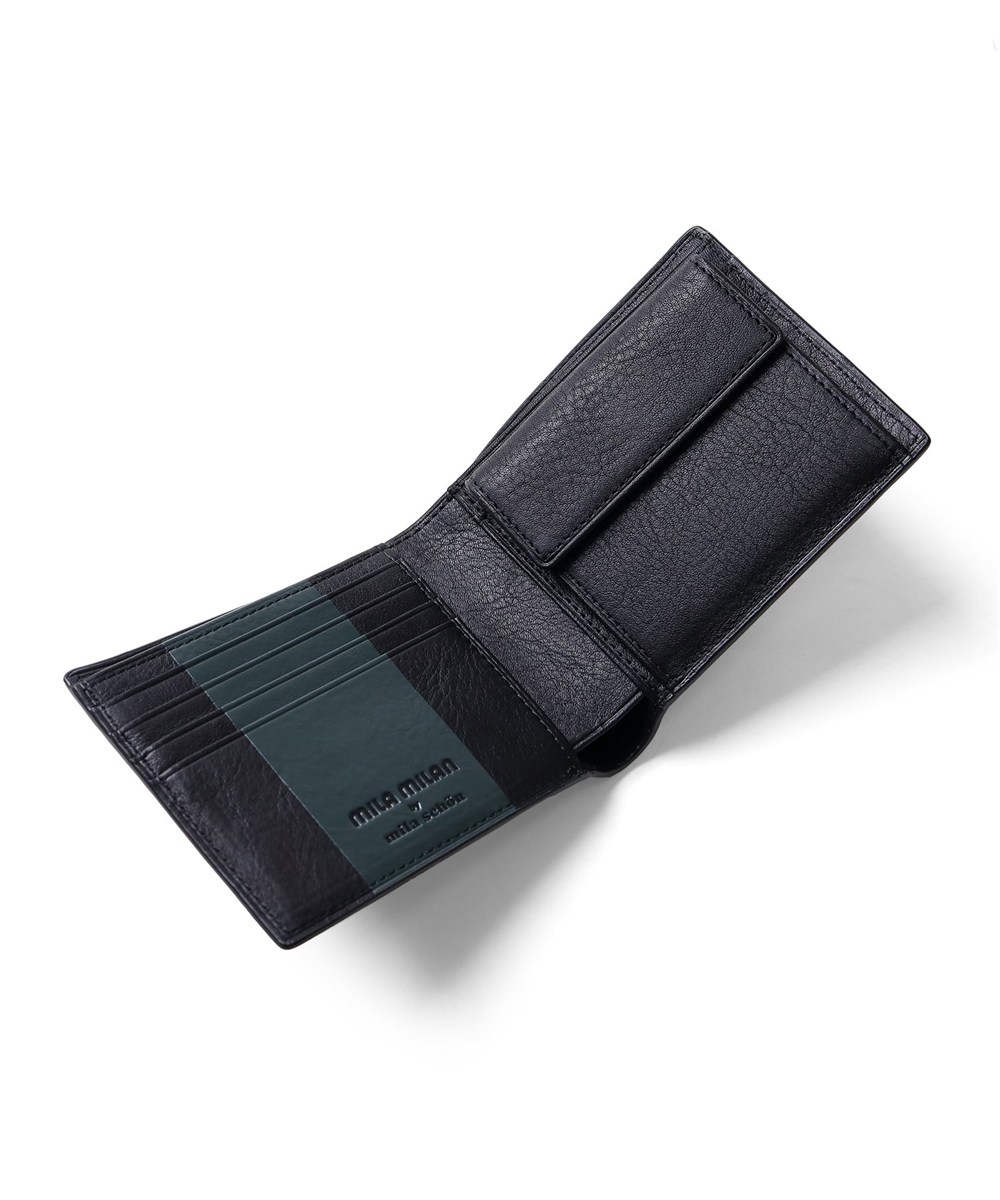 ミラ・ミラン コパー 二つ折り財布 カード段4