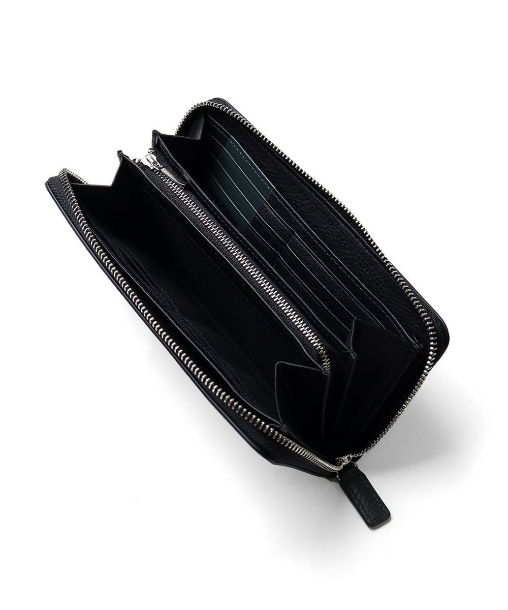 ミラ・ミラン コパー ラウンドファスナー長財布 カード段12