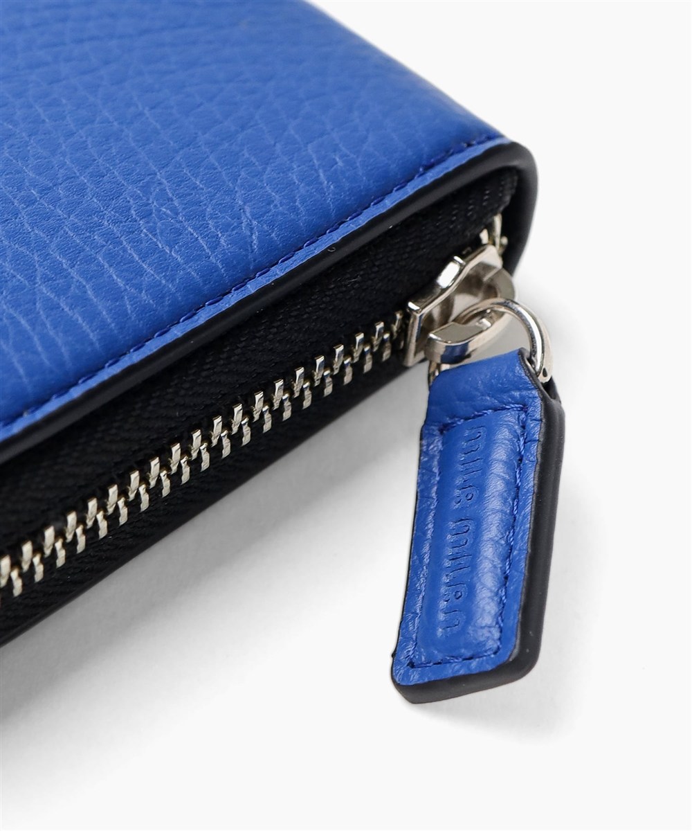 ミラ・ミラン コパー ラウンドファスナー長財布 カード段12