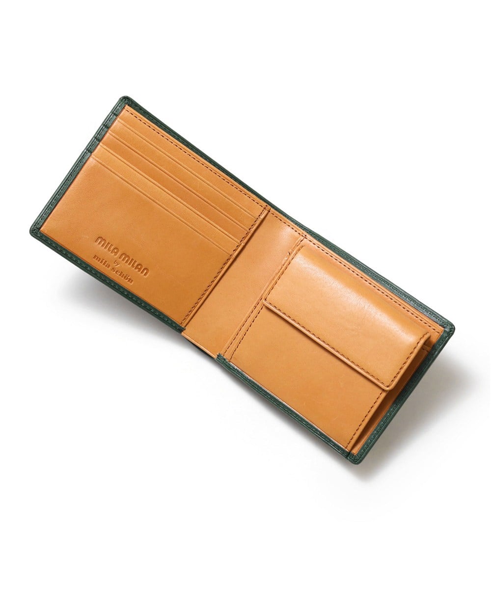 ミラ・ミラン ピスタ 二つ折り財布 カード段4