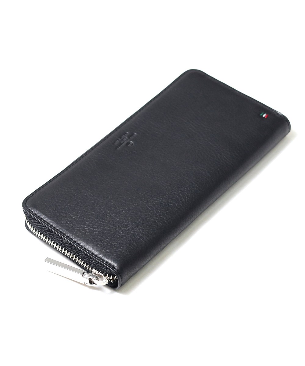 ミラ・ミラン ピスタ ラウンドファスナー長財布 純札 カード段12