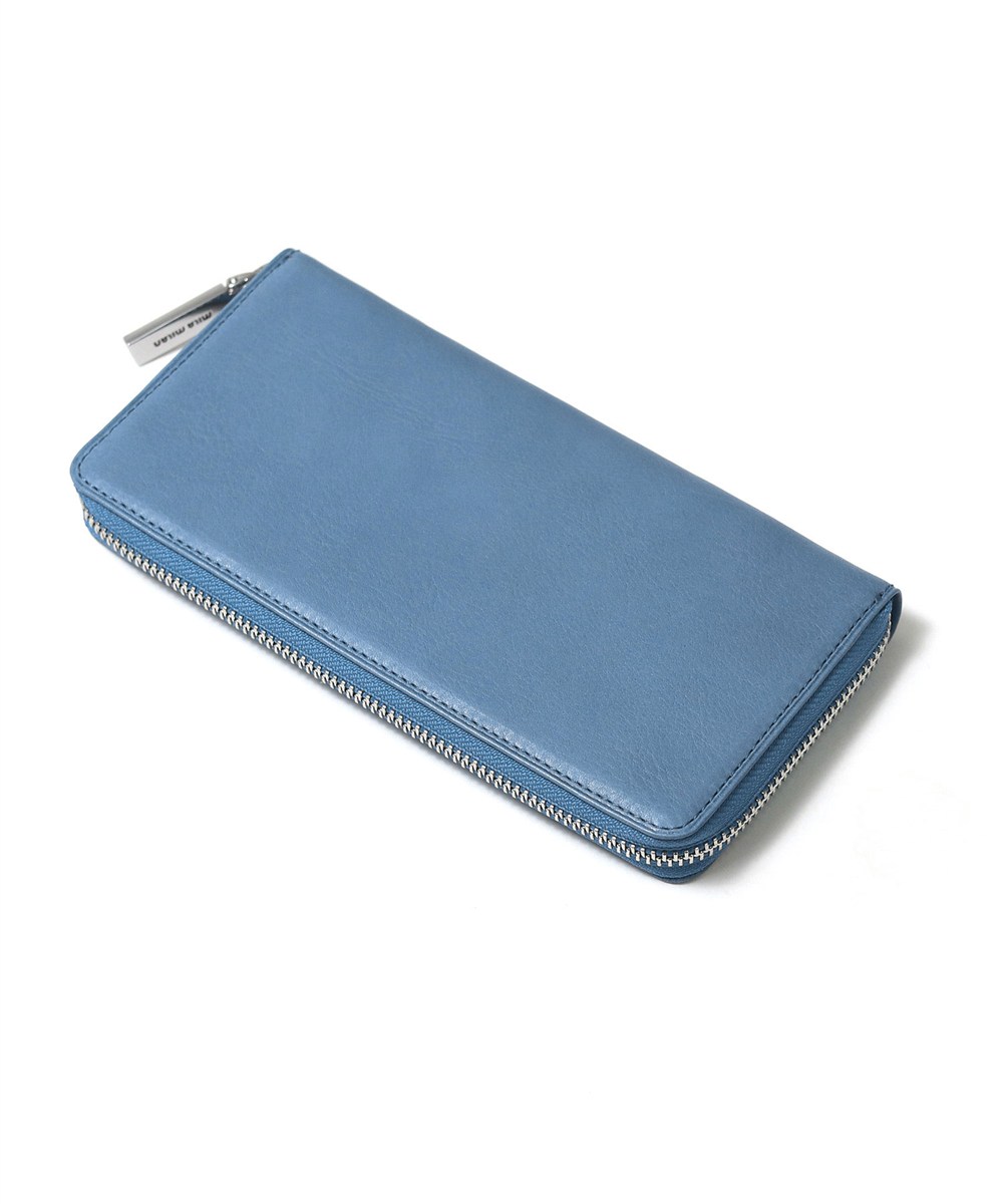 ミラ・ミラン ピスタ ラウンドファスナー長財布 純札 カード段12