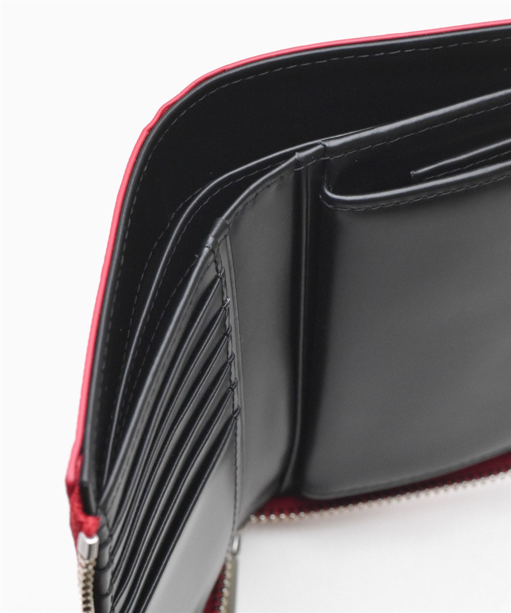 ミラ・ミラン ミオ L字ファスナー セミ長財布 カード段6