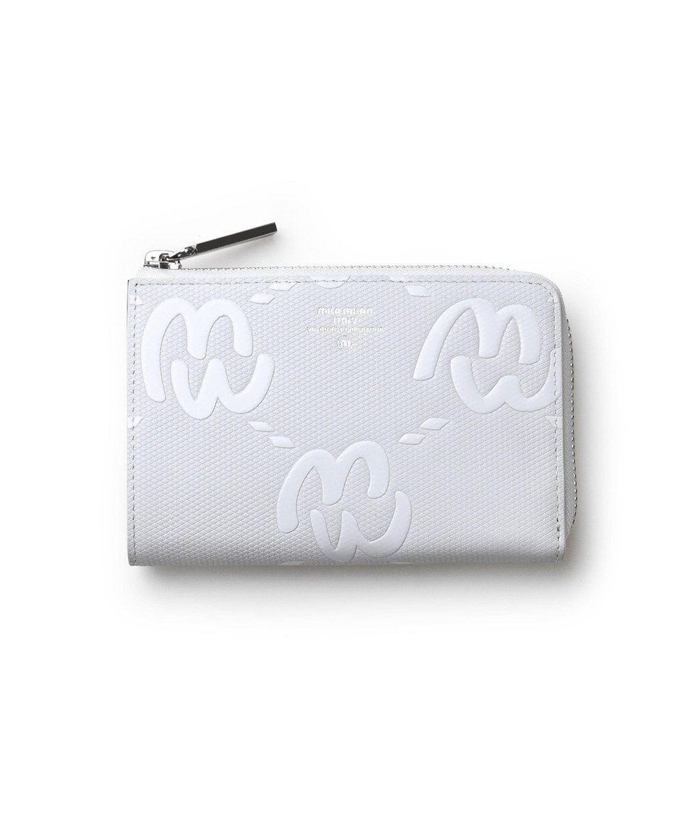 ミラ・ミラン ミオ L字ファスナー セミ長財布 カード段6