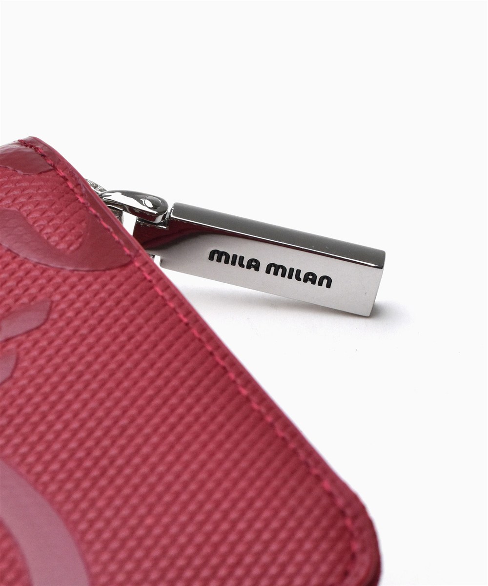 ミラ・ミラン ミオ ラウンドファスナー長財布 カード段12