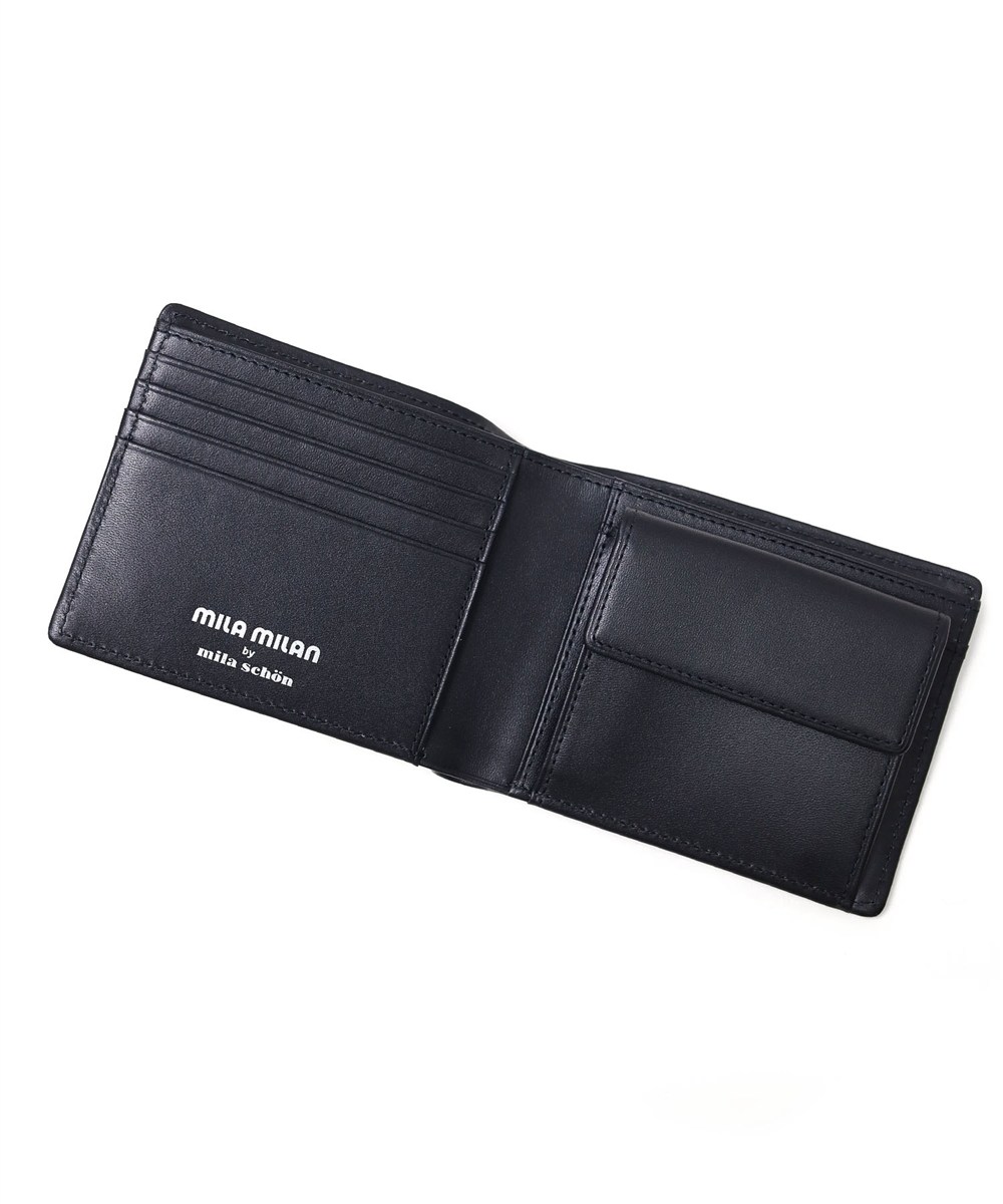 ミラ・ミラン ポルタ 二つ折り財布 カード段4