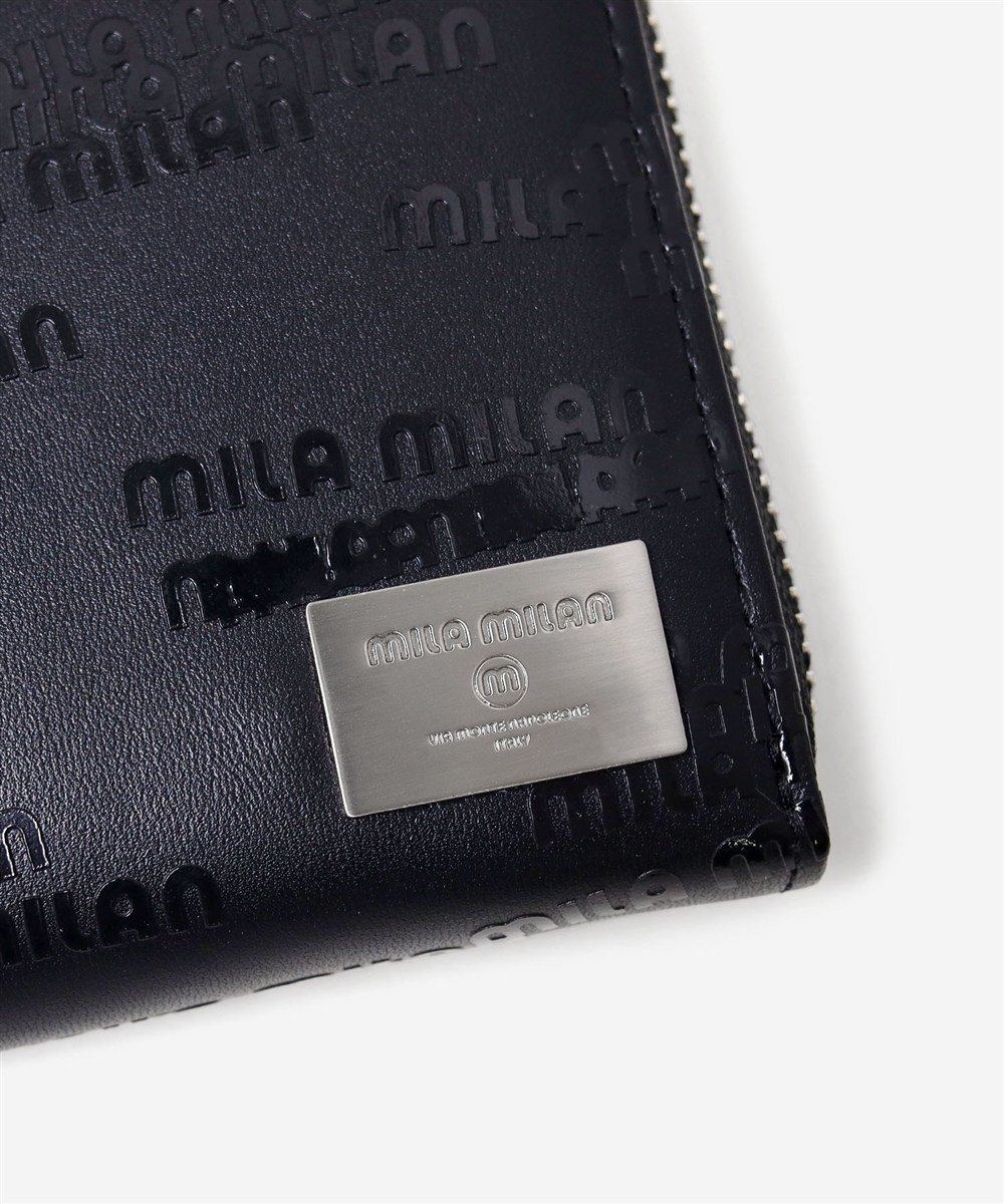 ミラ・ミラン ポルタ ラウンドファスナー長財布 カード段12