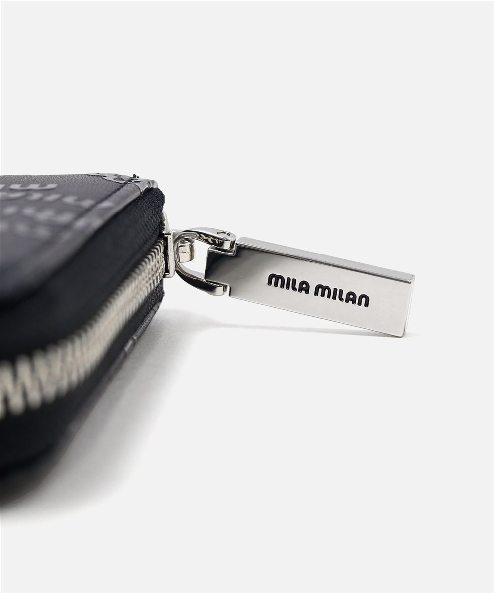 ミラ・ミラン ポルタ ラウンドファスナー長財布 カード段12