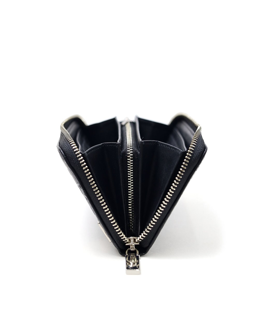 ミラ・ミラン ポルタ ラウンドファスナー長財布 カード段12