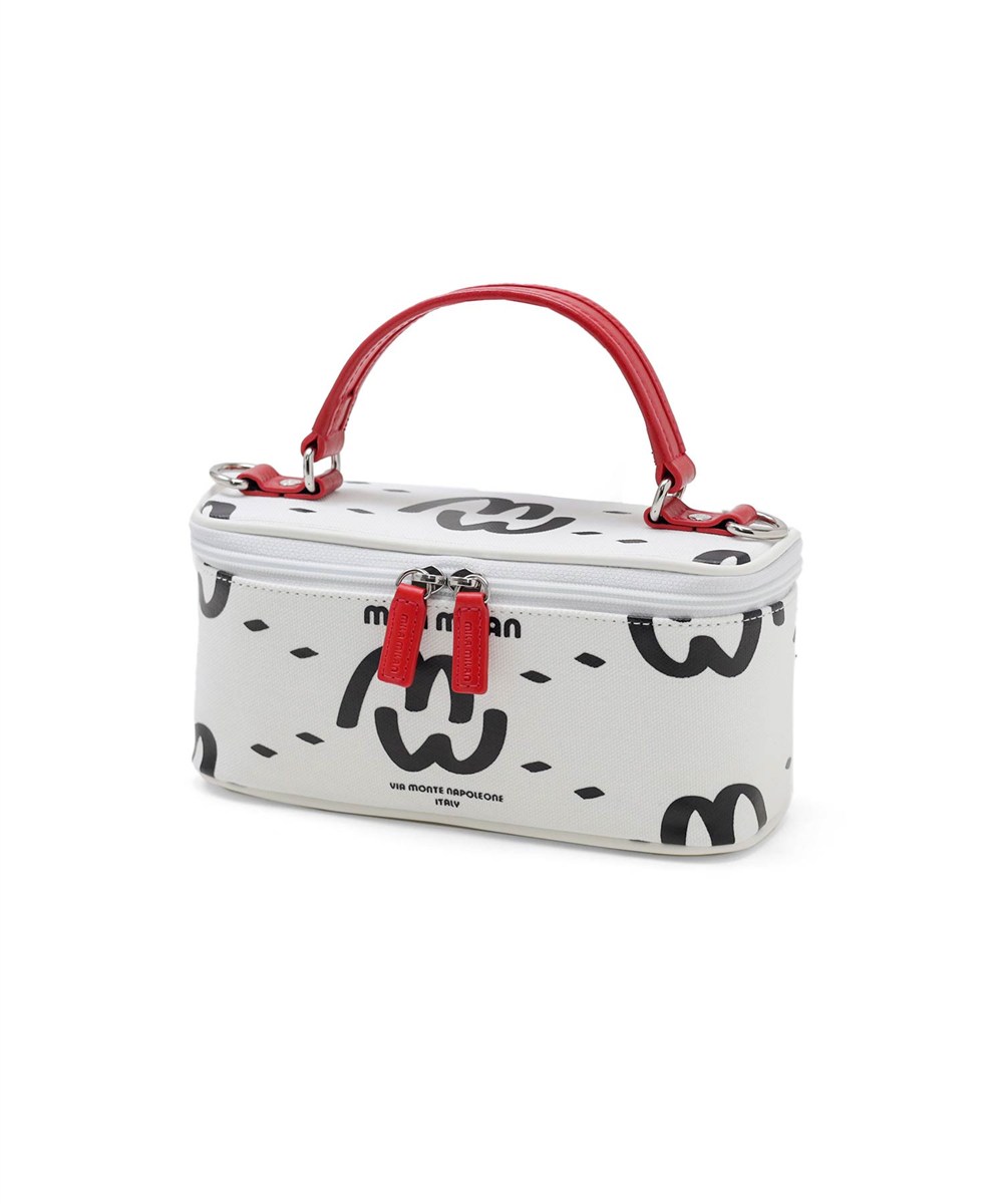 ミラ・ミラン ミミ ショルダーバッグ兼用ミニカートバッグ ヨコ型