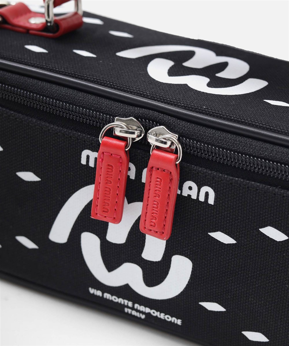 ミラ・ミラン ミミ ショルダーバッグ兼用ミニカートバッグ ヨコ型