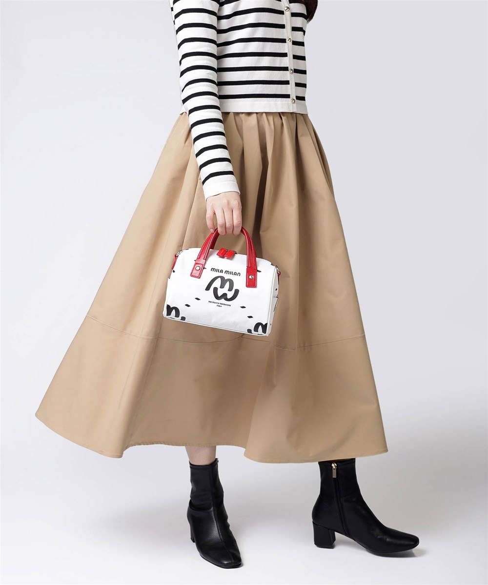 ミラ・ミラン ミミ ショルダーバッグ兼用ミニボストンバッグ