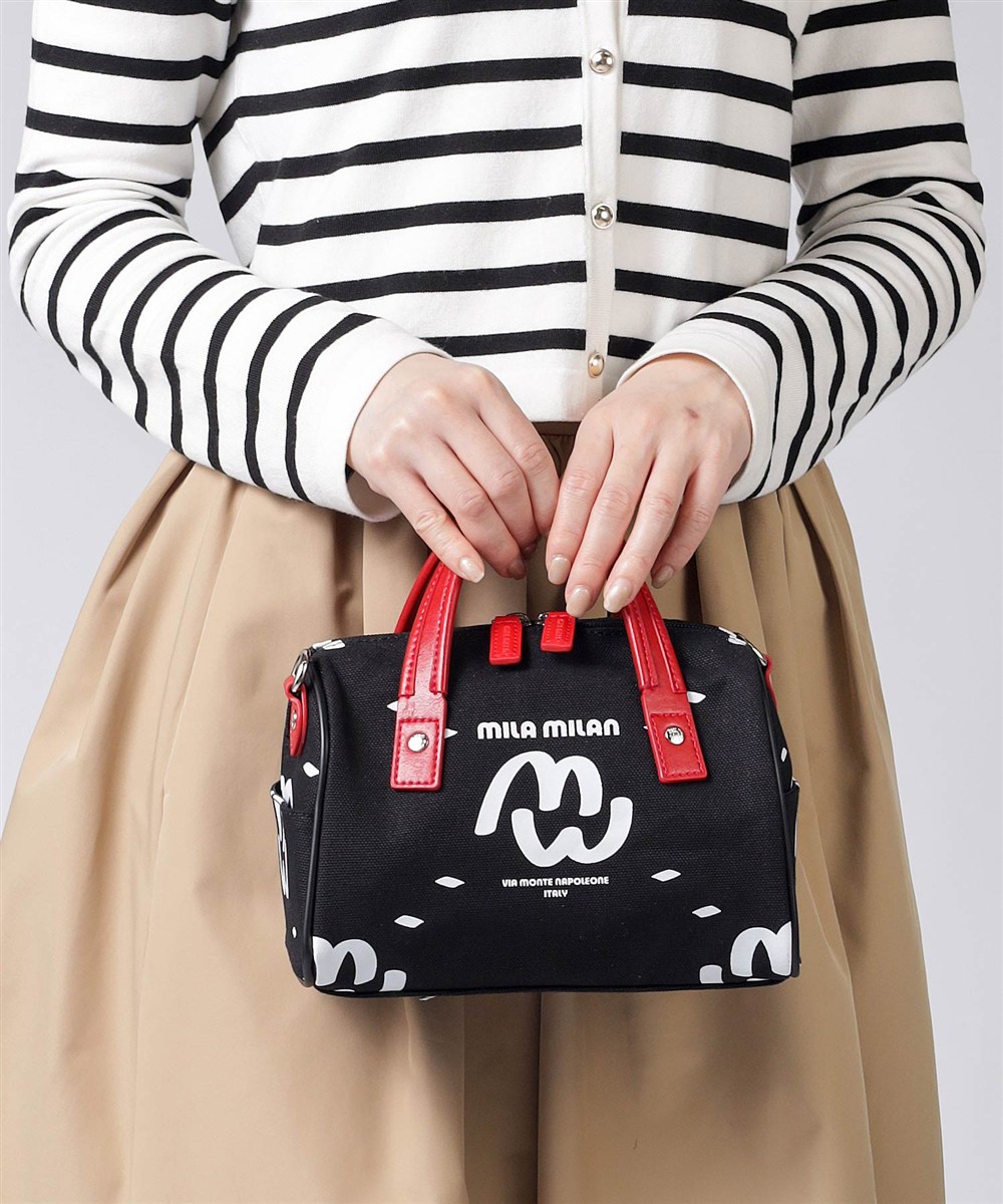 ミラ・ミラン ミミ ショルダーバッグ兼用ミニボストンバッグ