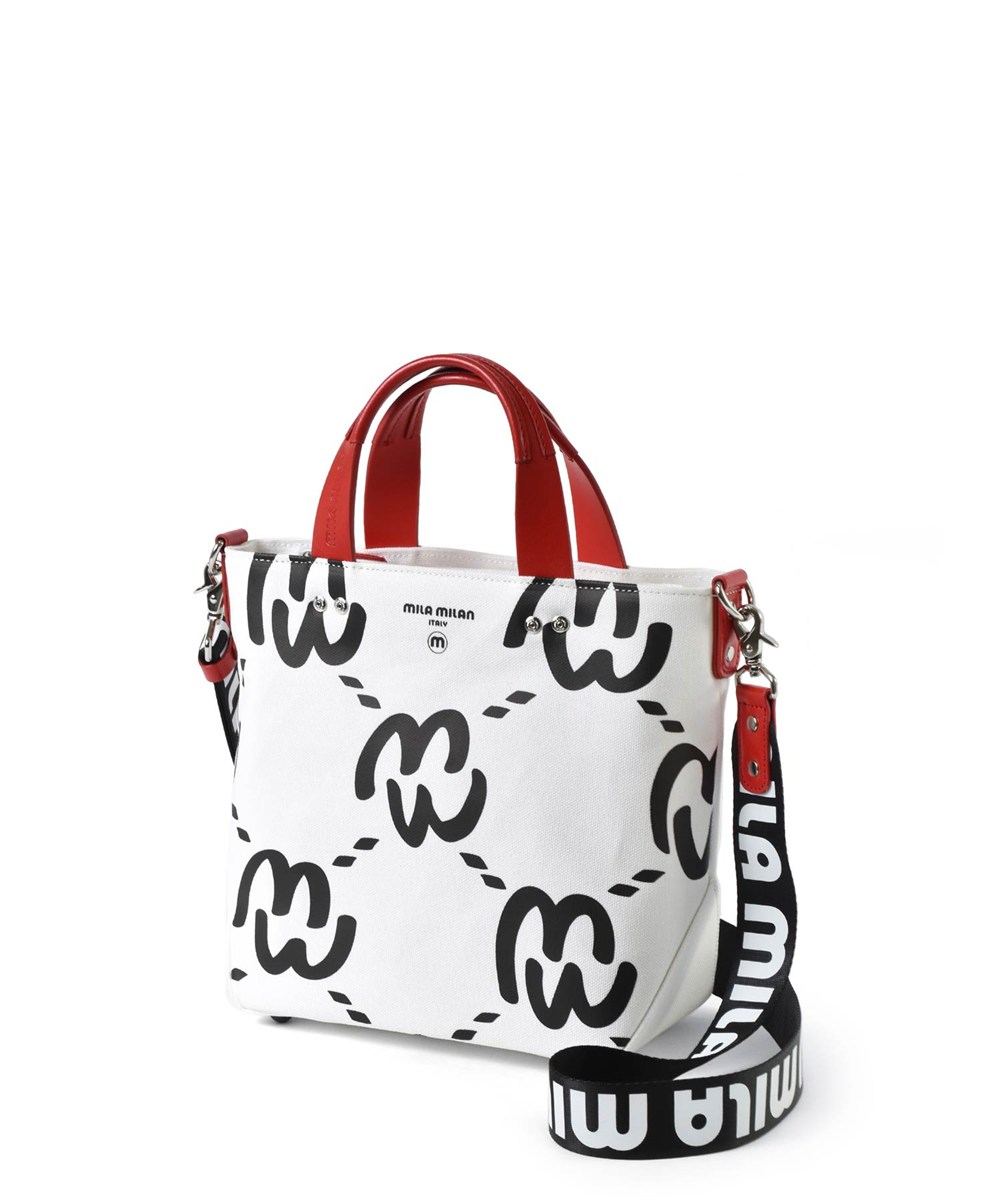 ミラ・ミラン ミミ ショルダーバッグ兼用 ミニトートバッグ
