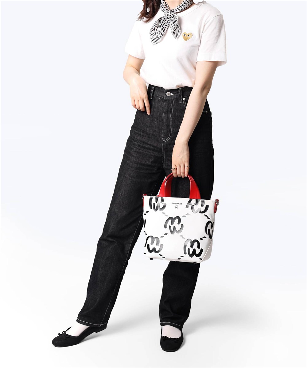 ミラ・ミラン ミミ ショルダーバッグ兼用 ミニトートバッグ